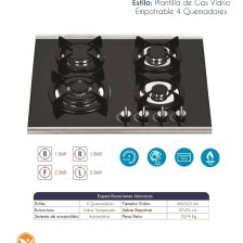 PLANTILLA D/VIDRIO 4QUEM VEGGA(EMP) - 0018061