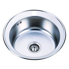 FREGADERO FRINOX DE ACERO INOX REDONDO 51X51X18 SATIN - 0018860