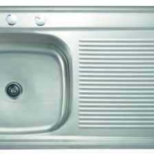 FREGADERO FRINOX DE ACERO INOX. 100X50X15 TANQUE IZQUIERDO - 0018782