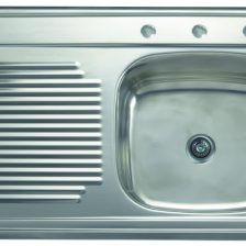 FREGADERO FRINOX DE ACERO INOX 80X50X15 TANQ DERECHO EMP - 0018780