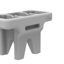 PILA OASIS CON DOBLE BATEA GRIS - 0030953