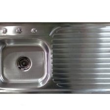 FREGADERO INOX B/DER MASACA 1MT(SOBREP) - 0015788