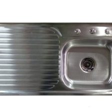 FREGADERO INOX B/IZQ MASACA 1MT (SOBREP) - 0016474