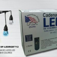 CADENA D/LUCES LED 8COLORES USA - 0103264