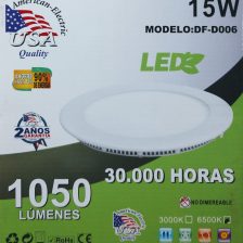 PLATO LED 15W(8PULG)L/DIA USA - 0103340