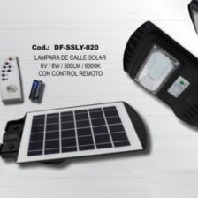 LAMP SOLAR LED 8W C/CONTROL USA - 0103869