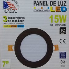 PLATO LED 15W(7PUL)CAFÉ OSC USA - 0104157