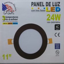 PLATO LED 24W(11PUL)CAFÉ OSC USA - 0104162