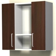 MUEBLE AEREO WENGUE 100CM (MAEIK100-W) - 020337