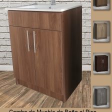 MUEBLE BAÑO IKER CHERRY (MBIK60L-Y) - 0019703