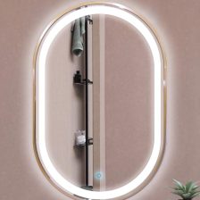 ESPEJO TRILED TACTIL OVALADO 80CM X 60CM (SH-80603) - 0010435