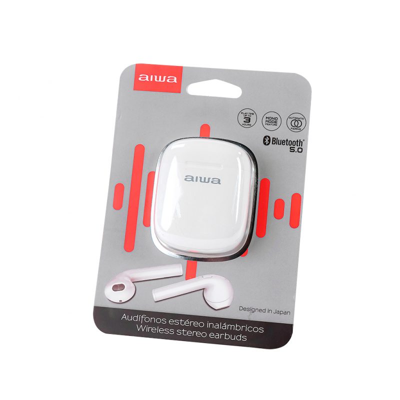 AUDIFONOS STEREO INALAMAMBRICOS TWS BLUETOOTH AIWA (AWTWSD1) - 0104029 - Image 4