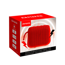 PARLANTE RECARGABLE ROJO BLUETOOTH AIWA(AWKF3R) - 0104670