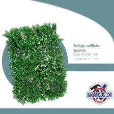 FOLLAJE ARTIFICAL JAZMIN VERDE 40 x 60CM - 0010280