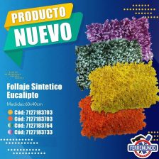 FOLLAJE SINTETICO EUCALIPTO AMARILLO 40 X 60CM - 0010286