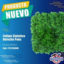 FOLLAJE SINTETICO HELECHO POAS  VERDE 40 X 60CM - 0010293