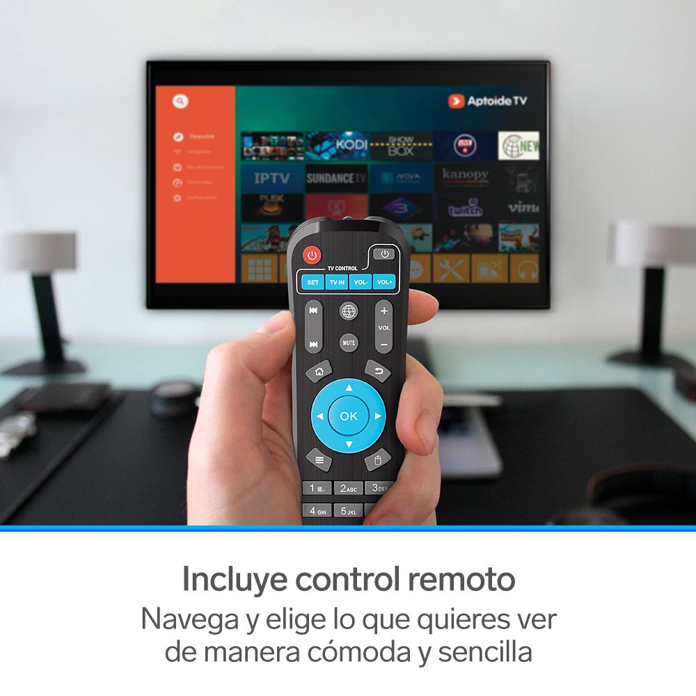 SISTEMA ANDROID BOX TV STEREN (INTV-110) - 0104861 - Image 3