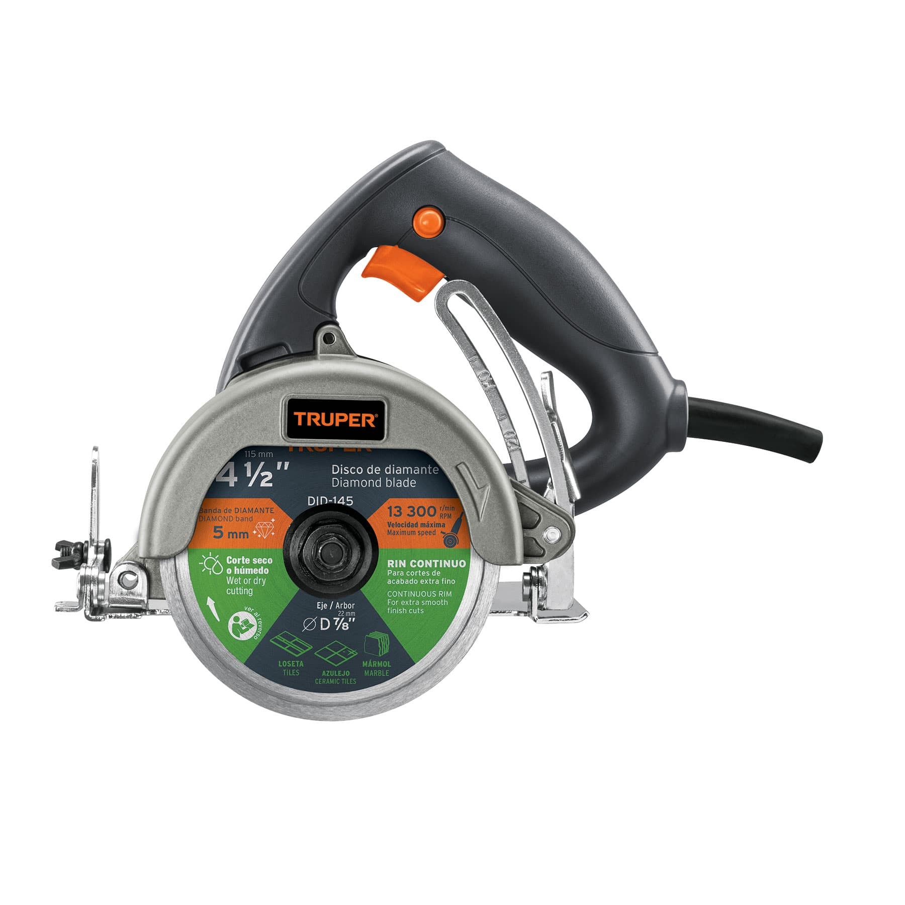 CORTADORA CERAMICA ELECTRICA 4 1/2 TRUPER - 019660