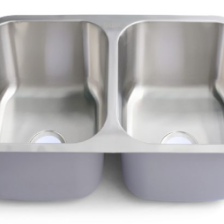 FREGADERO DOBLE TANQUE 820X460 LUVIC (FF00004) - 0010665