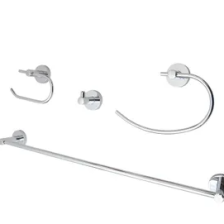 SET ACCESESORIOS PARA BAÑO MAIA 4PZ (BTBPFR4C) - 0010512